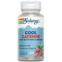 SOLARAY Cool Cayenne Pepper 40 000 HU koos lihunikega luua tervisliku ringluse toetamiseks | 90 VegCaps