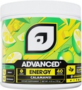 Advanced Energy - Energy Boosting valem elektrolüütidega hüdreerimiseks - L-Theanine, et võidelda Jitters - Sugar Free & Keto Friendly - No Maltodekstrin (40 Servings) (Calamansi)