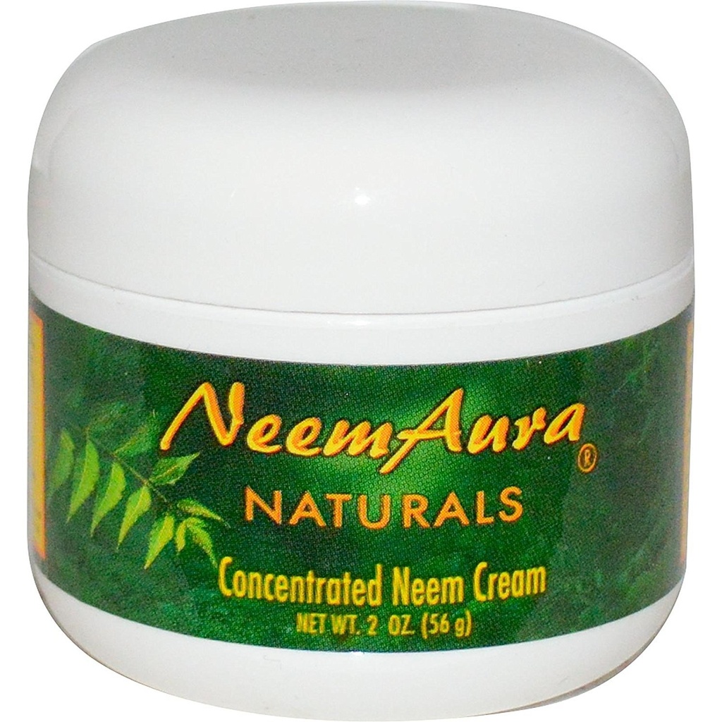 Neemaura Naturals Neem Cream Aloe ja Neem Oil, 2 Oz