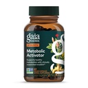 Gaia maitsetaimed Metabolic Activator - Natural Energy Supplement for Metabolism Support - Made with Panax Notoginseng & Astragalus Extract - Free of Dairy, Soy & Gluten - 60 kapslit (60 Servings)