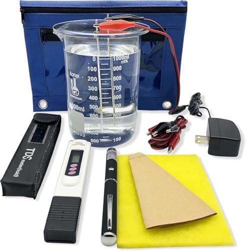 Täiustatud Chris Colloidal Silver Generator Kit 99,99% puhta juhtmega. Lihtsalt lisa destilleeritud vesi ja purk!