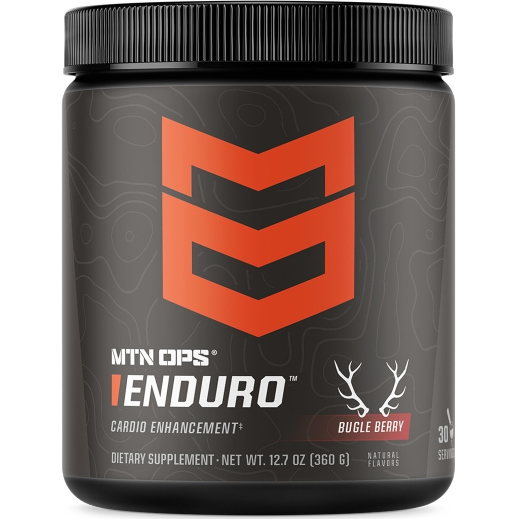 MTN OPS Enduro lämmastikoksiidi lisand ja stim-free eeltreening - 30 serveerimist - magneesiumtsitraadiga, peedi juurepulbriga, niatsiinamiidiga, L arginiin & L tsitrulliin - Bugle Marjamaitse