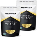 Terrasoul Superfoods Premium Nutritional Pärmihelbed, 2 Lbs (pakk 2), rikastatud, Savory Superfood Vegan Juust, hooajaline ja taimepõhine Valgu Boost