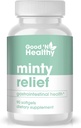 Hea N Tervislik Minty Relief Piparmündiõli Softgels, Looduslik Seedetrakti Mugavus, 3 Kuu Tarne