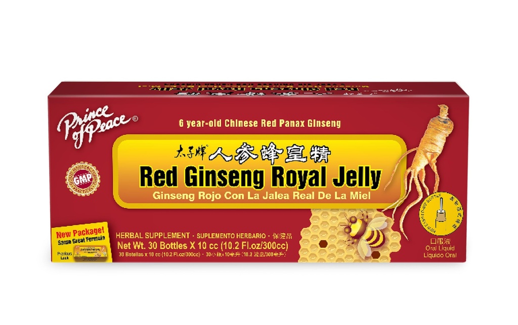 Rahuvürst Red Ginseng Royal Jelly, 30 krahv