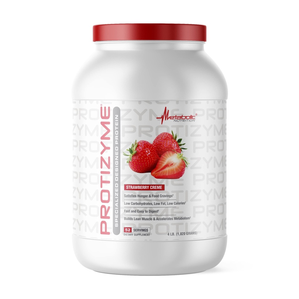 Metaboolne toitumine, protizyme, 100% vadakuvalgu pulber, kõrge valk, madal süsivesik, madala rasvasisaldusega vadakuvalk, seedetrakti ensüümid, 24 olulist vitamiini ja mineraali, 4 naela (52 ser)