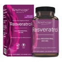 Reserveage Beauty, Resveratrol 250 mg, antioksüdant täiendada südame ja raku tervise, toetab tervisliku vananemise ja immuunsüsteemi, Paleo, Keto, 120 kapslit