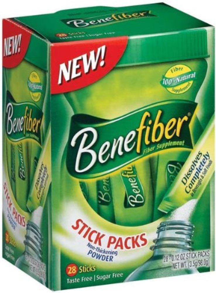 Benefiber Fiber Sugar-Free On Go Stick Packs, Maitsestamata, 28 ea (pakk 9)