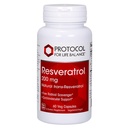 PROTOKOLL LIFE BILANCE Resveratrooli 200 mg - Trans-Resveratrooli - Jaapani Knotweed & Viinamarjaseemne ekstrakt - Vegan & Non-GMO - 60 Veg kapslit