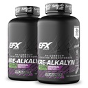 EFX Sports Kre-Alkalyn EFX | pH Õige Kreatiin Monohüdraat Pill Supplement | Vegan Sõbralik | Tugevus ja lihaste kasv | 90 Servings, 180 Veggie kapslid (Pakk 2)