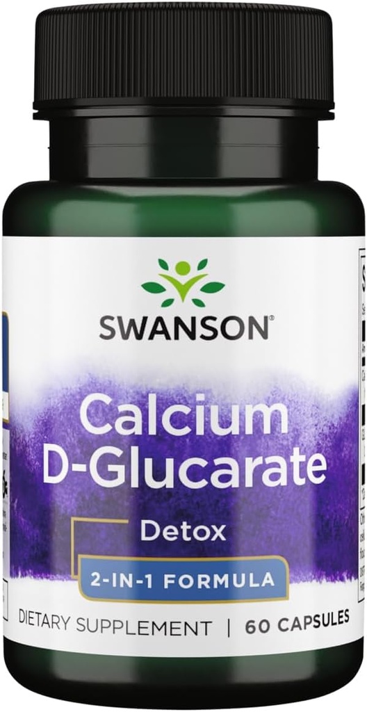 Swanson Kaltsium D- Glukaraat 250 milligrammi 60 kapslit