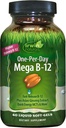 Irwin Naturals Mega B-kompleks - 60 vedelat Softgels - B-vitamiini kompleks vitamiin B12, folaat B9, biotiin B7, B1, B2, B3, B5, B6 ja kiire energia MCT