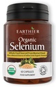 Orgaaniline Selenium 200 mcg koos joodi ja ränidioksiidiga Kõik sertifitseeritud orgaanilisest kogu toidust - kaks kuud pakkumine