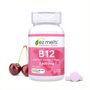 EZ sulab B12 Sublingual Vitamiin 2500 mcg, metüülkobalamiin, suhkruvaba, 3-kuuline tarne - 1 pakend