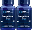 Elu pikendamine Magneesium (tsitraat) 100mg, 180 Veg Caps (pakk 2) - Mag Supplement