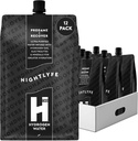 HTWO Nightlyfe Recovery, 16,9oz Premium vesinik infundeeritud vesi elektrolüütide, vitamiinide ja mineraalidega, 12-pakend, funktsionaalne hüdratsioonipakett taastamiseks ja vaimseks selguseks, suhkruvaba