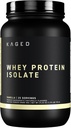 Kaged Whey Protein Isolaatpulber | Vanilla | 100% puhas madal laktoosivadak | Post Treeningu taastamise jook | Toetab lihaste ehitamist | Meeste ja naiste toidulisandid | 25 serveerimist