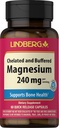 Naistele ja meestele mõeldud torukivi magneesiumilisand | 240 mg | 60 kapslit | puhverdatud kelaat | mitte-GMO, gluteenivaba | Lindbergi poolt