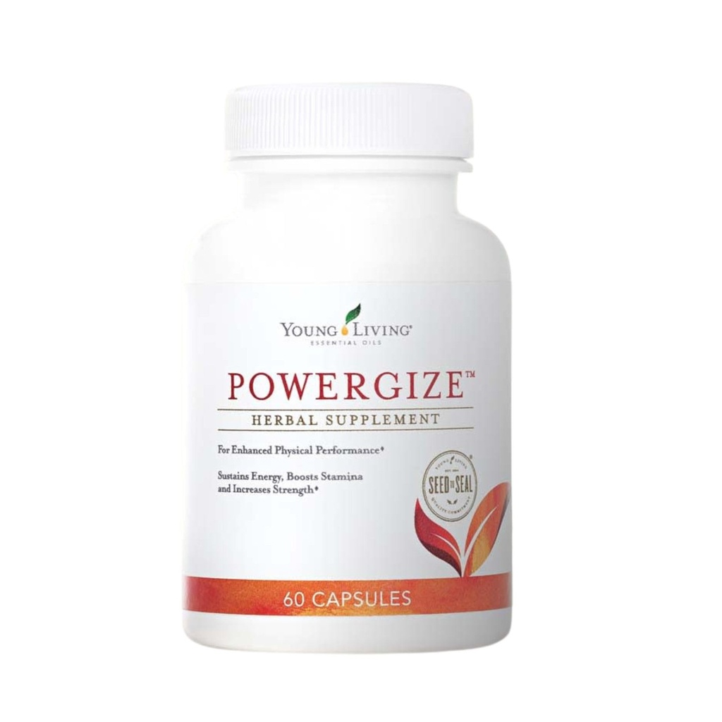Young Living - PowerGize 60 kapslit | Aktiivne elustiilitoetus meestele ja naistele | toetab lihaseid ja energiat