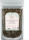 Starwest Botanicals Organic Hawthorn Leaves & Flowers - Kuivatatud lahtise lehe maitsetaimed tee, Natural Wellness Support naistele ja meestele, Lõigatud & Sifted, Certified Kosher, Non-GMO - 4 oz Pouch