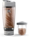 Promixx Pro Shaker Bottle | Laetav, võimas sujuva valgu raputamise jaoks | sisaldab täiendavat ladustamist - BPA tasuta | 20oz Cup (Cool Gray)