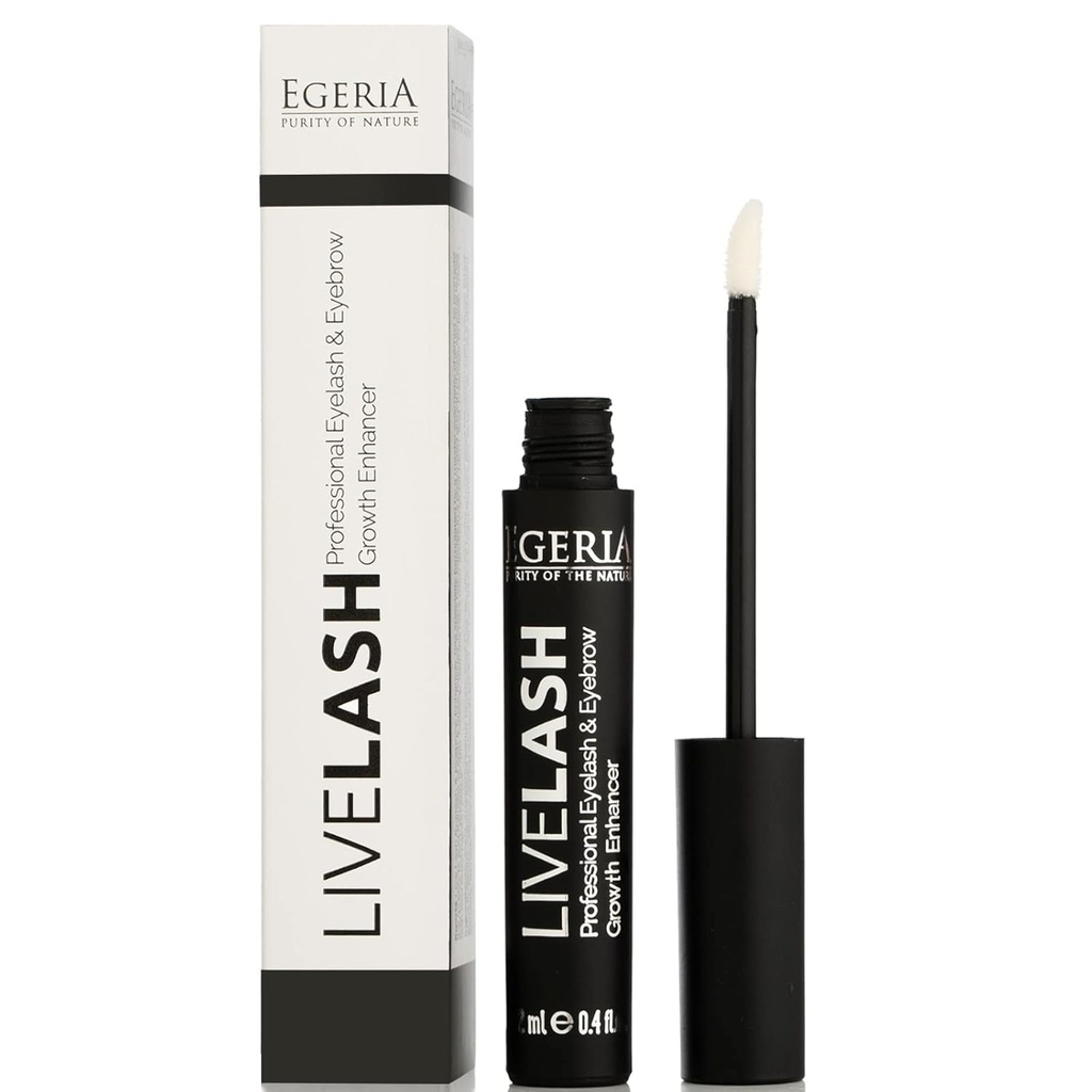 Egeria Premium ripsmete kasvu seerumi ja kulmude tõhustaja, Lash suurendab seerumit pikemate, täielikumate paksemate ripsmete ja kulmude jaoks (1 PCS)