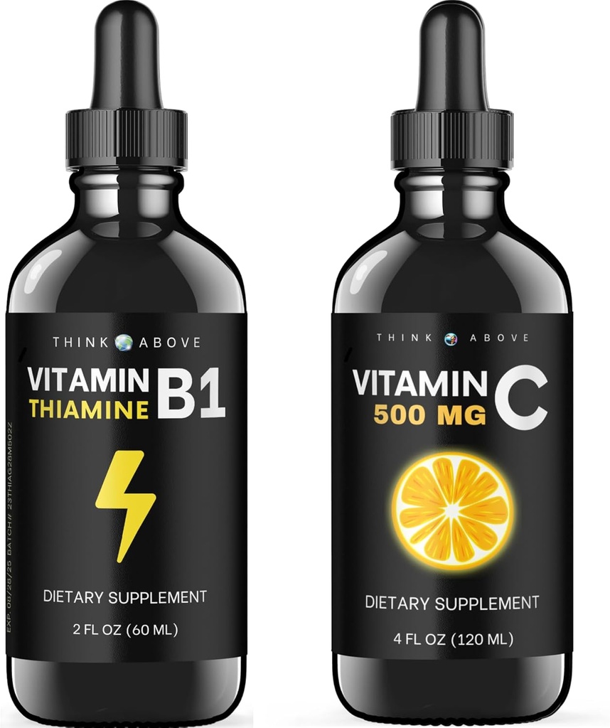 Vitamiin B1 Tiamiinmononitraat - vedelad tilgad - 2 oz