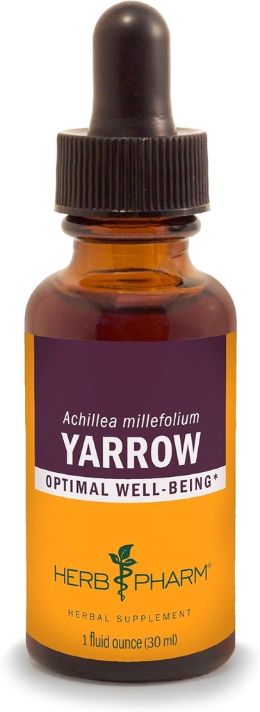 Herb Pharm Yarrow Õitsevad Tops Vedelik Ekstrakt - 1 Ounce