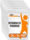 BulkSupplements.com Vitamiin K1 pulber - vitamiin K1 lisand luu ja südame tervise toetamiseks - gluteenivaba, 10 mg serveerimise kohta, 1 kg (2,2 naela) (pakk 1)