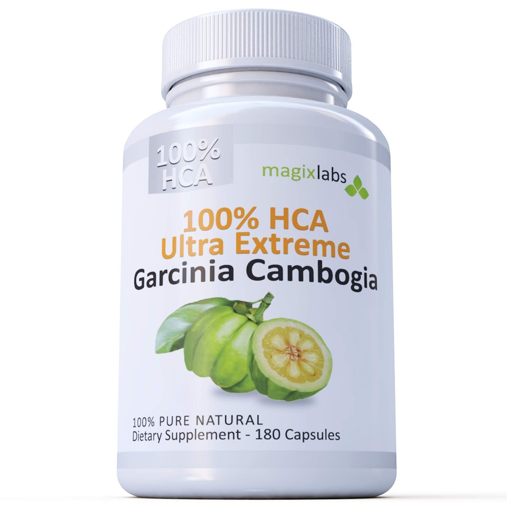 100% HCA Ultra Extreme Garcinia cambogia Väljavõte - 100% Pure All Natural - Ultimate Fast Action Supplement