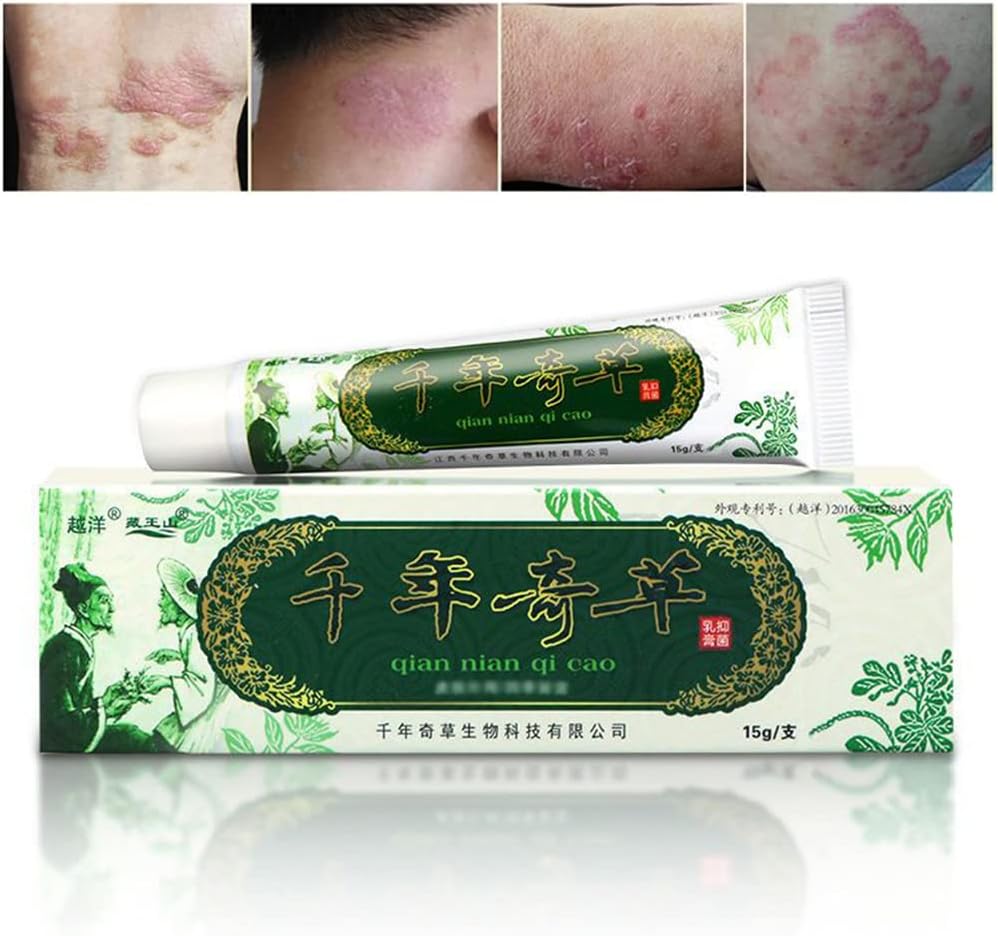 Ülemeremaa Tuhat aastat Taimne kreem Hiina Taimne ekseem, psoriaasi kreem Dermatiit ja ekseem Pruritus Psoriaas JIULIN salv