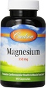 Carlson Magnesium 350 mg, südame ja lihaste tervis, 90 kapslit