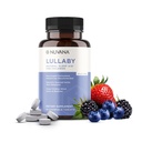 Lullaby | Õrnad lapsed Looduslik uneabi | Lastearst Soovitatav | Maitsev väikeses annuses melatoniin & mitte-Habit moodustamine Segatud marja närimistabletid | kummeliga, Magneesium lastele 3+