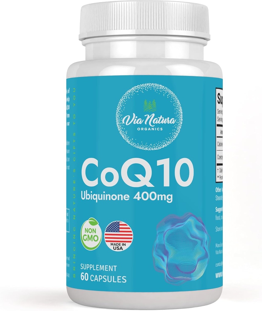 CoQ10 Ubikinoon 400 mg | täiendus | 60 kapslit