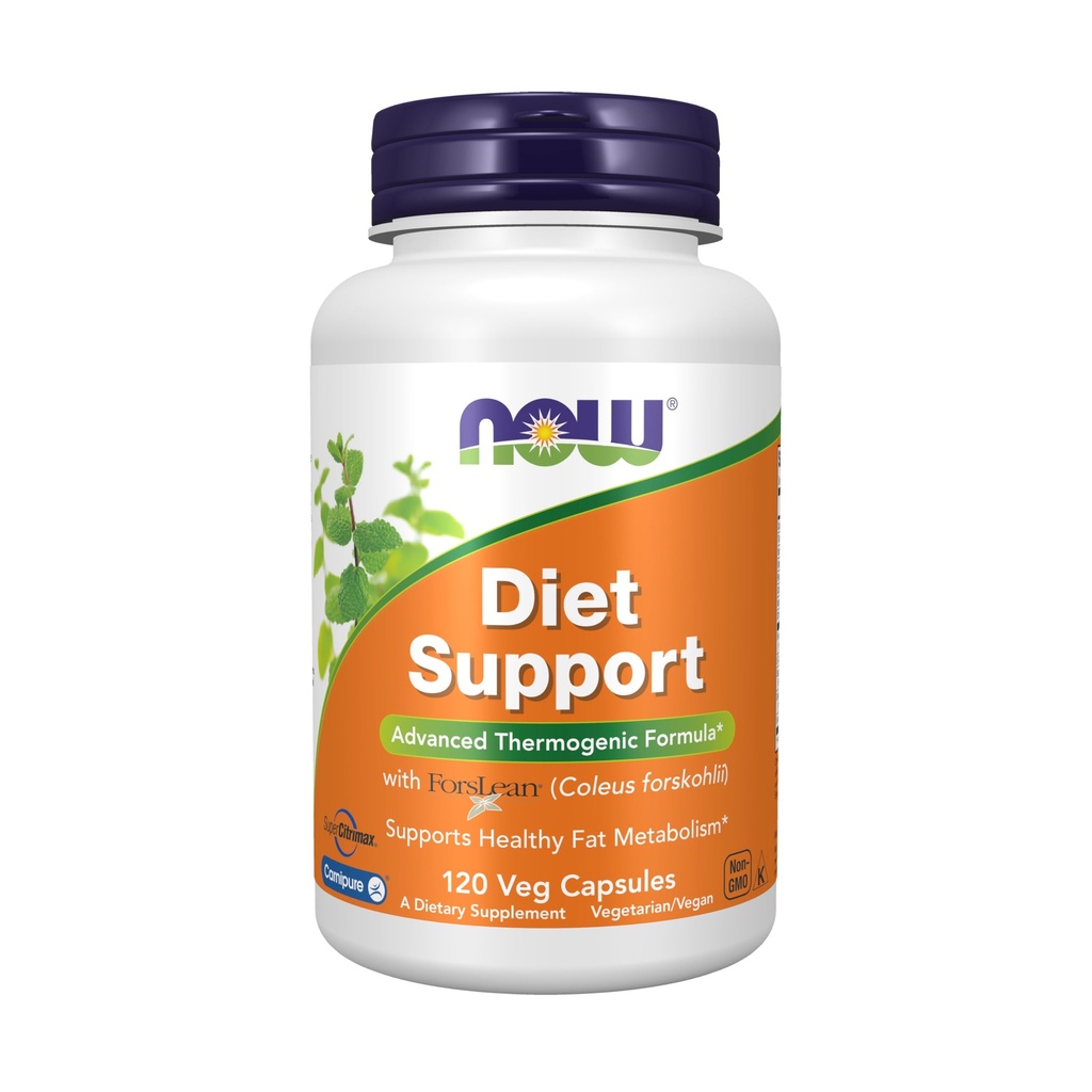 NOW Foods Supplements, Dieet Toetus ForsLean® (Coleus forskohlii), 120 Veg kapslid