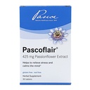 Pascoflair - Taimne uneabi, mis aitab leevendada rahutust ja närvilisust, rahustab meelt, et aidata toetada tervislikku ja rahulikku und - 425 mg kirglik lilleekstrakti tableti kohta (30 tabletti)