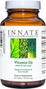 INNATE vastuse valemid Vitamiin D3 2000 RÜ (50 mcg) - vitamiinilisand immuunsuse ja luude tervise toetamiseks - taimetoitlane, mitte-GMO ja Kosher - valmistatud ilma 9 toiduallergeenita - 90 tabletti (90 serveerimist)