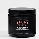 (Bum) Psyllium Husk Fiber Pulber, Segatud Berry Maitsestatud Jook Steviaga, Colon Cleanse Bloating Relief & Seedetrakti Tervis, Igapäevane lahustuv kiudaine Lisand, Suhkru & Gluteenivaba, Vegan, 30 Servings