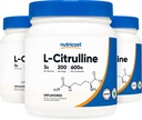 Puhas L-tsitrulliin (baas) pulber (600 grammi) (3 pudelit)