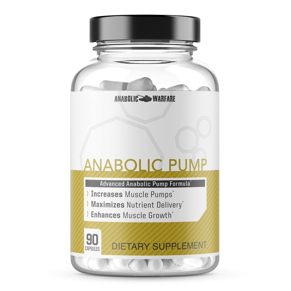 Anaboolne Pump, Advanced Pump Formula, Suurenda lihaspumpa *, Maksimeerida Toitainete Tarne * (90 kapslit)