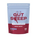 Gut Sweep - igapäevane seedimise täiendus - Psyllium Husk Fiber - toetab söögiisu kontrolli - Gluteenivaba ja taimepõhine - Keto & Paleo sõbralik - 40 serveerimist - segatud marja