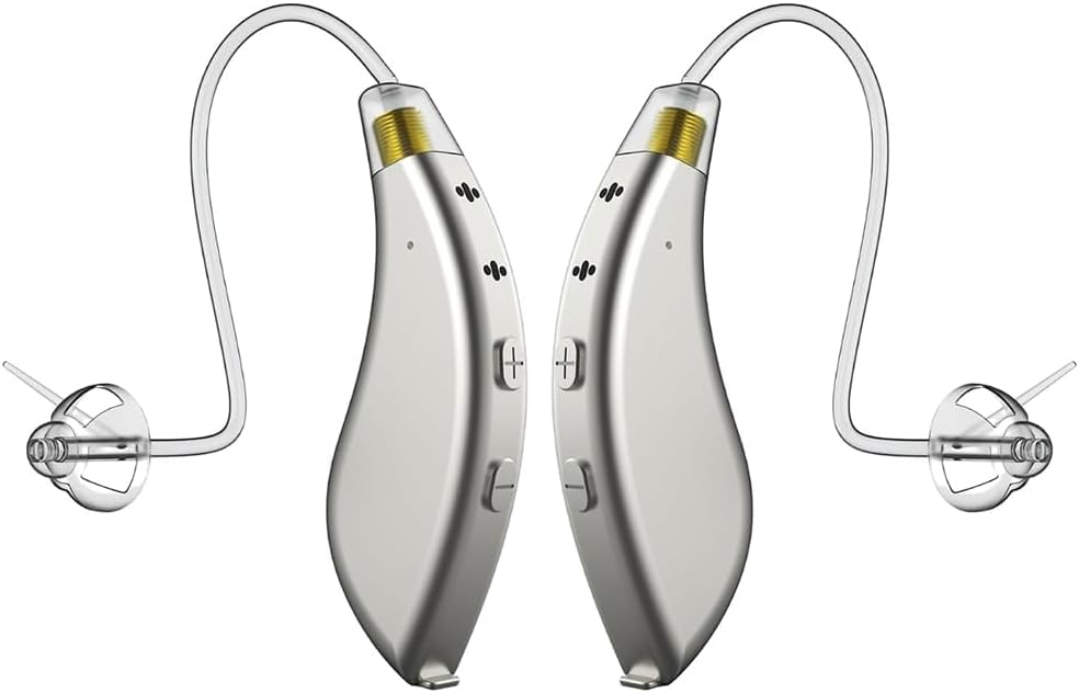 BlaidsX Pro programmeeritavad kuuldeaparaadid täiskasvanutele mobiilirakendusega, kuulmistest ja müra tühistamine, Bluetoothi, Dual Mic & 48 DSP kanalitega eakate kuulmisabivahendid | USA-s valmistatud mitmetuumaline protsessor