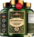 Akkermansia Muciniphila probiootikumid ja prebiootikumid - GLP 1 Booster w/Lactobacillus Salivarius | Fiber Supplement Gut Health & Digestive Health | Naised Probiootiline Akkermansia Light