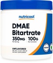 Nutricost Pure DMAE-Bitartrate pulber 100 Grams