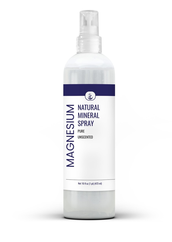Puhas originaalkoostisosad Magneesiumõli pihustus (16 fl oz) Puhas ja lõhnastamata