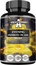 APOLLO õhtune Primrose õli 1000 mg koos E-vitamiiniga - sisaldab 100 mg GLA-hapet - 120 softgelkapslit - 4 kuud pakkumine - toidulisand hormoonide tasakaalu ja naha tervise toetamiseks