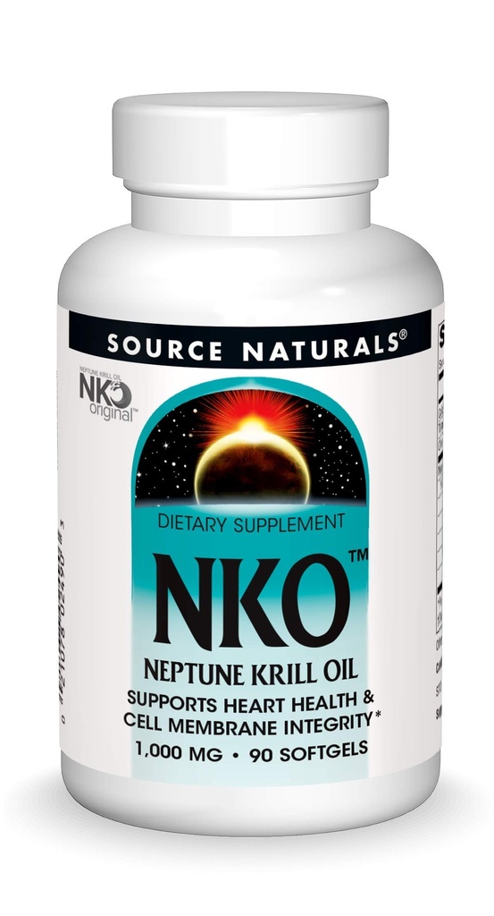 Allikas Naturals NKO Neptuuni krillõli, toetab südame tervist ja raku membraani terviklikkust *, 1000 mg - 90 Softgels