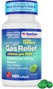 GenCare - Extra Tugevus gaasi Relief Simethicone 125mg (180 Softgels) Maksimaalne tugevus Anti Gas Pills Bloating Relief, Rõhu Ja Ebamugavus - Võrreldes Generic Extra Tugevus Gaas X