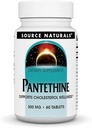 Allikas Naturals Pantethine, toetab kolesterooli heaolu *, 300 mg, 60 tabletti
