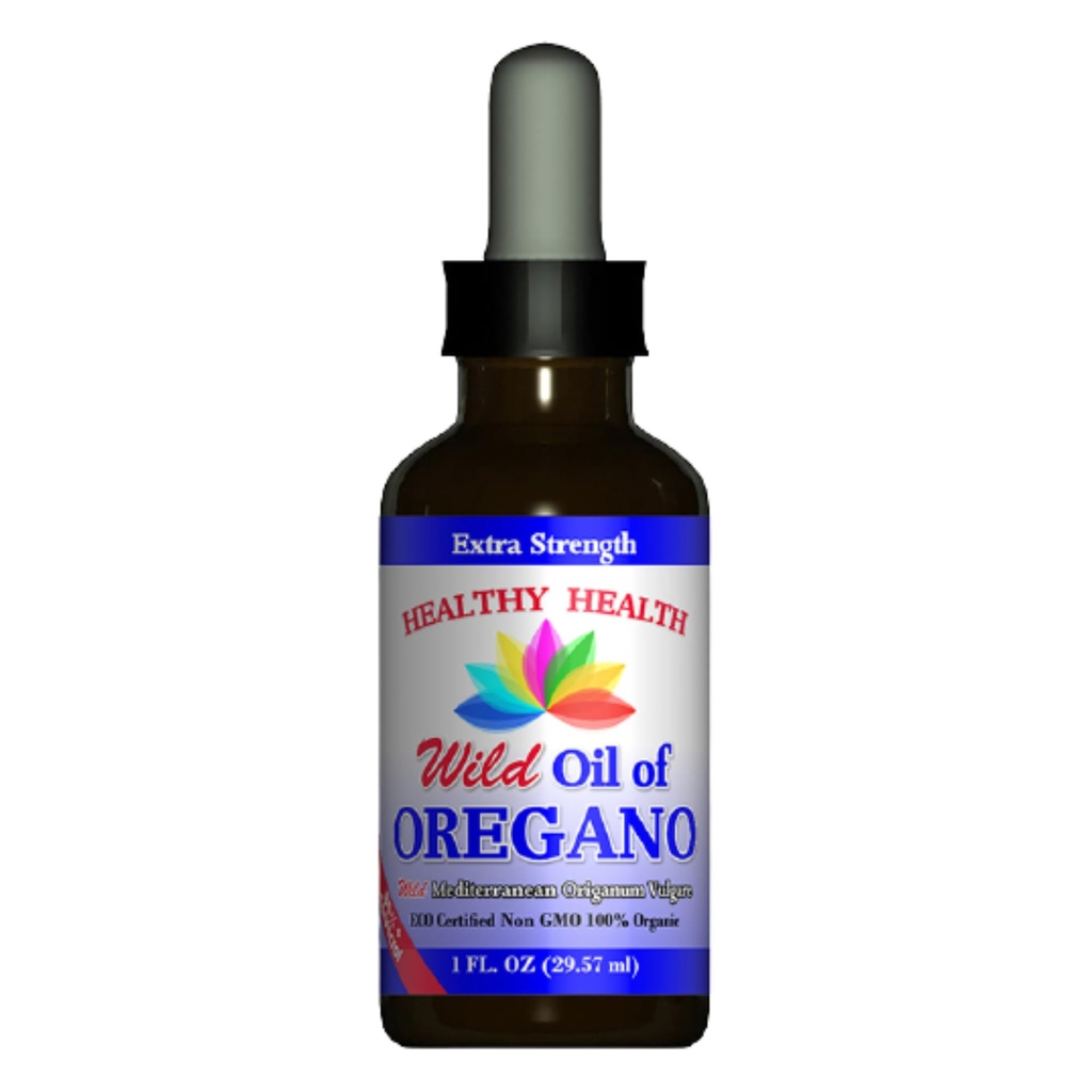 Oreganoõli - looduslik Vahemeri - ECO sertifitseeritud orgaaniline ekstra tugevus 83% karvakrool, vedelik, immuuntoetus, vegan, Aceite de Oregano, Non GMO 1 fl OZ